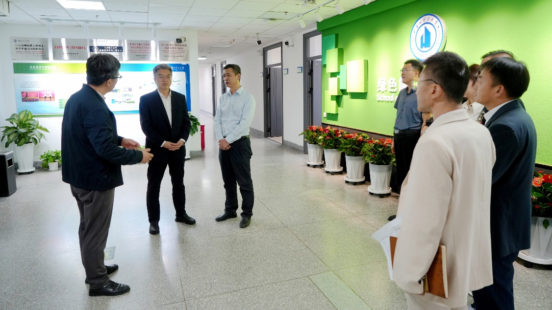 冀宏校长莅临学院调研指导工作